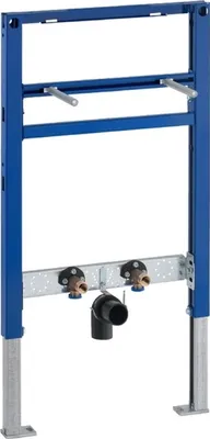 Immagine prodotto di Geberit Duofix Waschtisch-Element 820 - 980 mm, für Einlocharmatur, Bauhöhe 980/820 mm