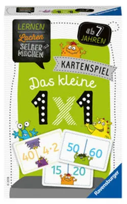 Immagine prodotto di Ravensburger 80350 Ravensburger Lernen Lachen Selbermachen: Das kleine 1 x 1 Kartenspiel