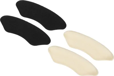 Produktbild von 4Stk.Silikon Fersenstütze Tassenpolster Einlegesohle PolyurethanKlar Beige Schwarz