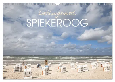 Produktbild von Lieblingsinsel Spiekeroog (Wandkalender 2027 DIN A3 quer), CALVENDO Monatskalender