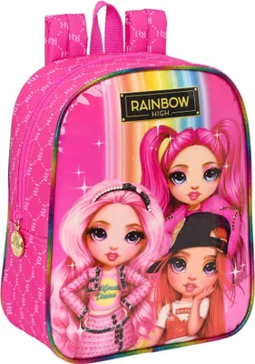 Produktbild von Schulrucksack Rainbow High Pink (22 x 27 x 10 cm)