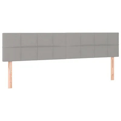 Produktbild von VidaXL 346060, Hellgrau, Polyester, Holz, 1600 mm, 78 cm, 88 cm, 50 mm