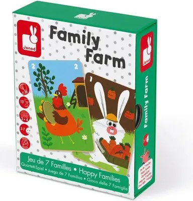 Produktbild von JANOD Family Farm Kartenspiel