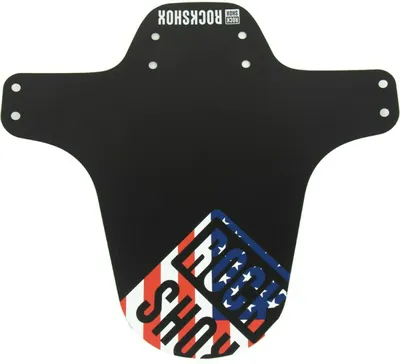 Produktbild von Fender RockShox MTB Schutzblech 00.4318.020.032 vorne schwarz-USA Flaggenaufdruck (24-29) 00.4318.020.032