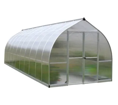 Produktbild von Palram - Canopia Aluminium Gewächshaus Bella 820 Silber 613x244x219 cm