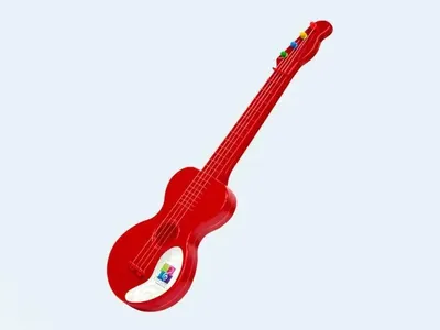 Produktbild von Concerto Gitarre 40cm Blk Kunststoff rot