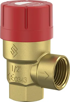 Produktbild von Flamco Meibes Membran-Sicherheitsventil Prescor Rp 3/4, Rp 1, 100 kW, 2,5 bar