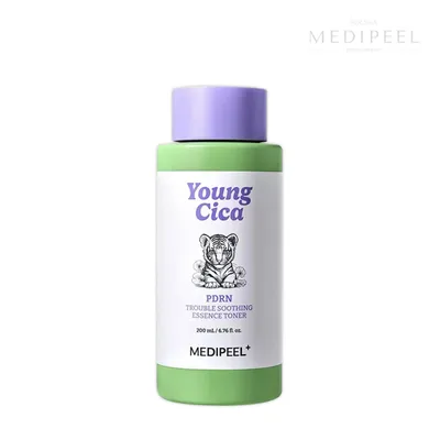 Image de MEDIPEEL Young Cica PDRN Trouble Soothing Essence Toner, 200 ml  Tonique apaisant à la centella asiatica et au PDRN