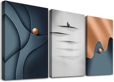 Obrázok produktu pre Obraz na plátne abstraktné gule 120x80 cm zarámovaný