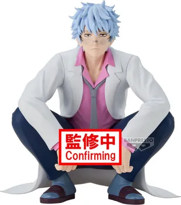 Produktbild von Gintama - Mr. Ginpachi's Zany Class Desk Figure PVC Statue Ginpachi Sakata 13 cm