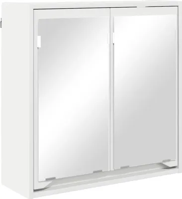 Immagine prodotto di Mobiletto per specchio da bagno Bianco 60 x 20 x 60 cm