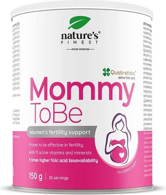 Nature's Finest Mommy To Be, fertility support, zinc, folsäure, folic acid, #WeAreNature
