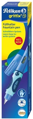 Produktbild von Füllhalter griffix Bluesea Linkshänder Packung mit 10 Stück