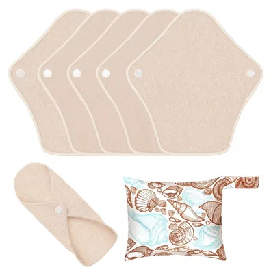 Immagine prodotto di Set di 5 assorbenti menstrualii lavabili, riutilizzabili e anti-perdite