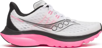 Produktbild von Saucony KINVARA 16 Laufschuhe Damen WHITE/BLACK 38