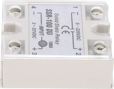 Obrázek produktu pro Polovodičové relé DC SSR s bezkontaktním spínačem Vysoká kvalita SSR-100DD 5-220VDC