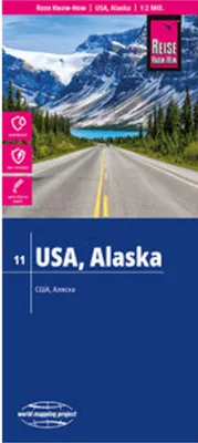 Immagine prodotto di Mappa Reise Know-How USA 11, Alaska (1:2.000.000)