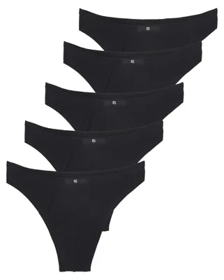 Produktbild von H.I.S. String Herren Unterhose 5 -teilig schwarz Größe 7