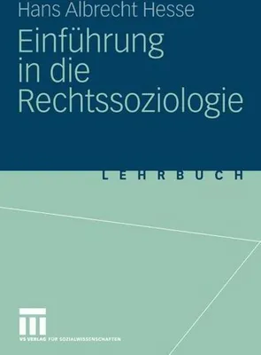 Obrázek produktu pro Einführung in die Rechtssoziologie