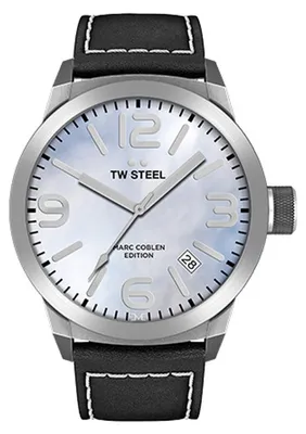 Produktbild von TW Steel Herren Uhr Armbanduhr Marc Coblen Edition TWMC3 Lederband