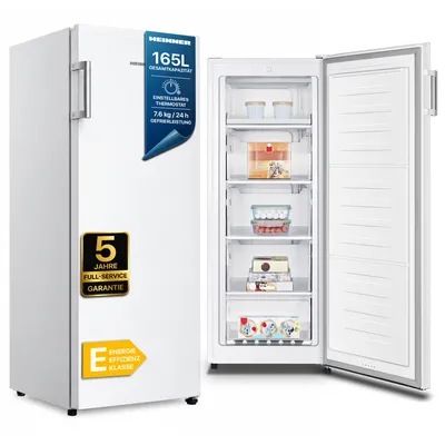 Productafbeelding van Heinner HFF-HS165E++, 165 liter, 7,6 kg/24 uur, ST-T, Geen vorstvorming, , Wit