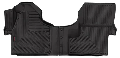 Produktbild von Gummi-Fußmatten Vorne für Volkswagen Crafter 2006-2018 – 2-tlg, Schwarz, passgenau