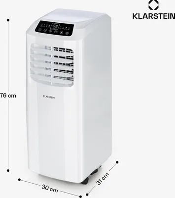 Obrázek produktu pro Klarstein Smart mobilní klimatizace 3v1, ventilátor, odvlhčovač, přenosná, 7000 BTU