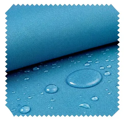 Produktbild von novely® OXFORD SUNSET 420D - UV-Beständiger Polsterstoff - Wasserdichter Outdoor-Stoff - Polyester Möbelstoff - Pflegeleichte Meterware 1lfm - Farbe: 30 Aqua Türkisblau C-33