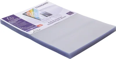 Produktbild von Exacompta 100er Pack Einbanddeckel aus PVC 200µ, für DIN A3 - Kristall - 42745E