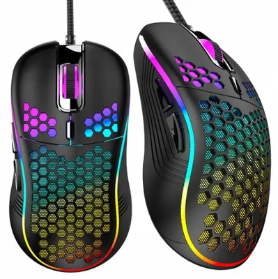 Produktbild von Kabelgebundene Gaming-Maus für Gamer, RGB, für Computer, Laptop, PC RALTEK