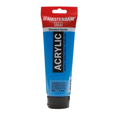 Produktbild von Amsterdam Standard Series Acrylfarbe Tube 250 ml - Manganblau Phthalo 582
