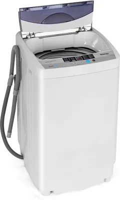 Produktbild von GOPLUS Waschmaschine mit 4,5 kg Fassungsvermögen, Toplader mit 10 Programme & 8 Wasserverbrauch, Miniwaschmaschine Multifunktion für Schlafsäle, WG-Zimmer & Apartments