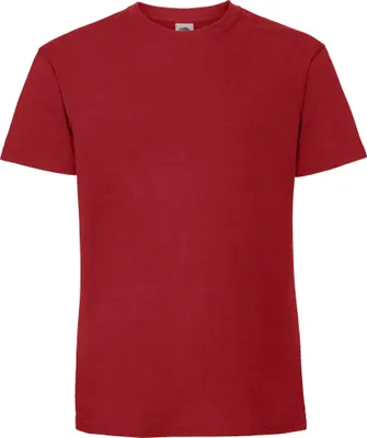 Image de Fruit Of The Loom Herren Premium T-Shirt RW5974 (3XL) (Rot)