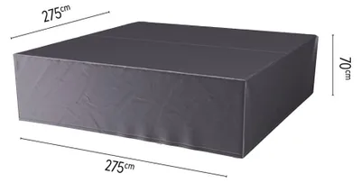 Zdjęcie produktu dla Pokrowiec ochronny AeroCover na prostokątne zestawy wypoczynkowe 275x275xH70 cm pokrowiec ochronny na grupę siedzeń
