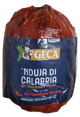 Image de Nduja de Calabre, marque Geca, poids approximatif : 240 g