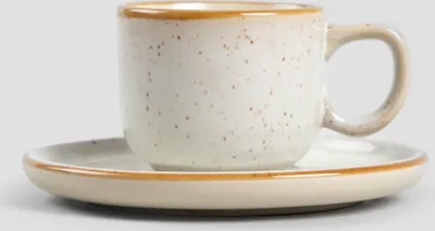 Produktbild von HOMLA MORITA Tasse mit Untertasse 0,1 l