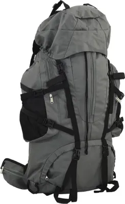 Produktbild von Möbel Wanderrucksack Grau 60 L Oxford-Gewebe - Rucksäcke 4009961