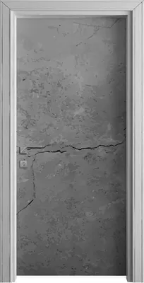 Produktbild von Tür Selbstklebende 90x210 cm Türfolie Türtapete Klebefolie - Beton Zement Textur