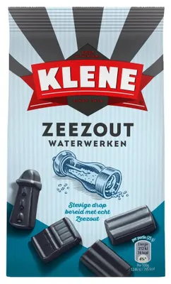 Productafbeelding van Klene Zeezout Waterwerken Drop (170 gr)