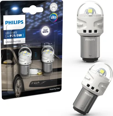 Zdjęcie produktu dla Żarówka Ultinon Pro3100 Sl P21/5W, 12V, 2.4/0.48W, Bay15D 2Szt. (Brak Ece)