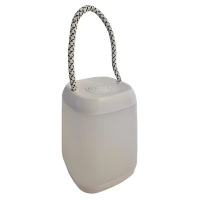 Produktbild von Lampe Leuchte kleine Tischleuchte LED Camping dimmbar tragbar batteriebetrieben weiß