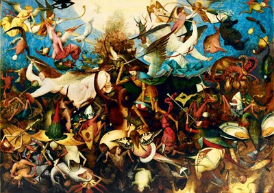 Zdjęcie produktu dla Bluebird Puzzle: Pieter Bruegel Starszy – Upadek zbuntowanych aniołów, 1562 – 1000 elementów