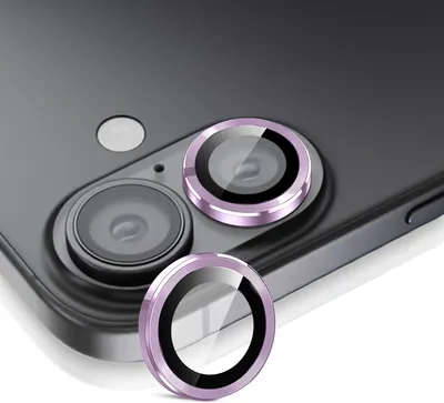 Produktbild von Kamera Linsenschutz Glas Set für Apple iPhone 17 Schutzglas Camera Linse Panzerfolie 9H Helles Violett