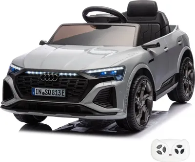 Produktbild von Kinder Elektroauto 12V - Audi SQ8 e-Tron - 1 bis 5 Jahre - mit Fernbedienung - Grau