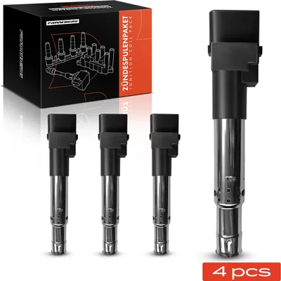 Image de Frankberg 4x Module d'allumage Bobine d'allumage pour VW Passat 3C Touareg Phaeton Audi A3 8P Q7 TT