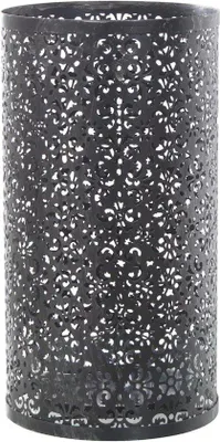 Produktbild von Famanu Parasolfuß Silberfarben - 24 x 45 cm