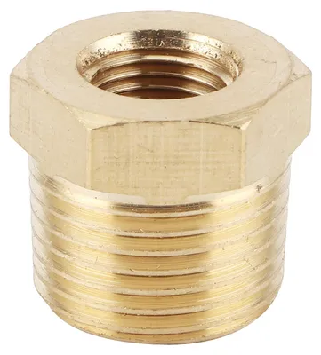 Rohrreduzierer Messing NPT 3/8" AG auf 1/8" IG