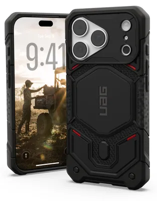 Obrázek produktu pro Urban Armor Gear Monarch Pro Polyamid, Obal, Apple, iPhone 18 Pro, 16 cm (6.3"), Černá