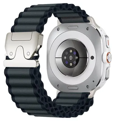 Obrázok produktu pre Nylonový outdoorový remienok pre Samsung Galaxy Watch 8 / 8 Classic Sport, náhradný, sivý