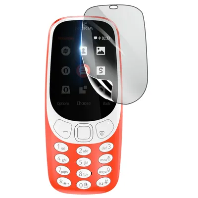 Zdjęcie produktu dla 3mk, odporna na wstrząsy i zarysowania hydrożelowa osłona ekranu do Nokia 3310 2017, przezroczysta